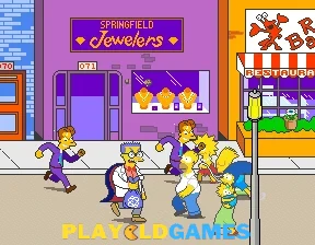 The Simpsons 4 Players World