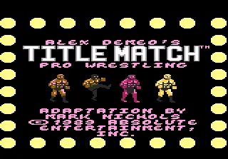 Title Match Pro Wrestling