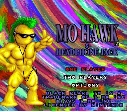 Mohawk and Headphone Jack