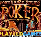 Poker Faced Paul's Poker
