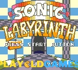 Sonic Labyrinth